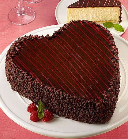 Junior's® Heart-Shaped Cheesecake